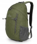 BERGSON VESTFOLD 25L | WENTYLOWANY PLECAK TURYSTYCZNY | ZIELONY