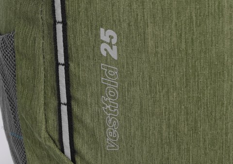 BERGSON VESTFOLD 25L | WENTYLOWANY PLECAK TURYSTYCZNY | ZIELONY
