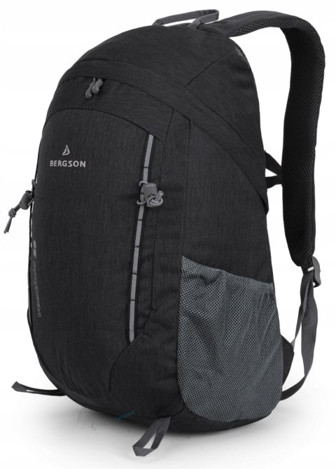 WENTYLOWANY PLECAK GÓRSKI BERGSON VESTFOLD | POJEMNOŚĆ 25L | CZARNY