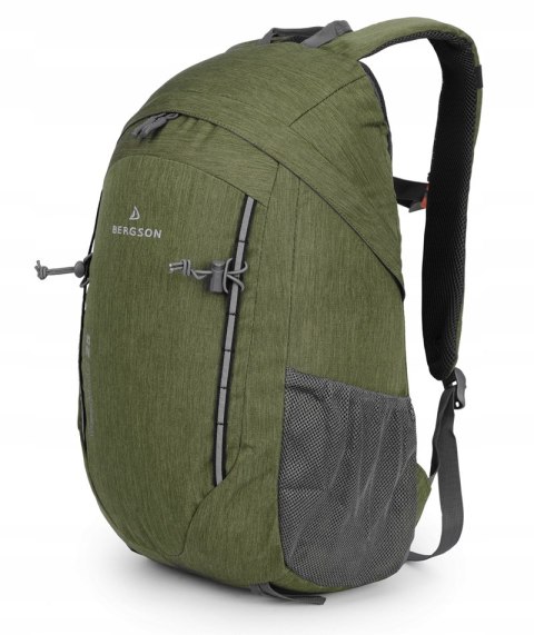 WENTYLOWANY PLECAK GÓRSKI BERGSON VESTFOLD | POJEMNOŚĆ 25L | ZIELONY