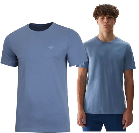 4F MĘSKA KOSZULKA T-SHIRT 100% BAWEŁNA / rozm XL