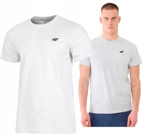 4F MĘSKA KOSZULKA T-SHIRT BAWEŁNA / rozm XL