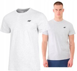4F MĘSKA KOSZULKA T-SHIRT BAWEŁNA / rozm L