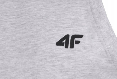 4F MĘSKA KOSZULKA NA RAMIĄCZKACH BAWEŁNA / rozm M