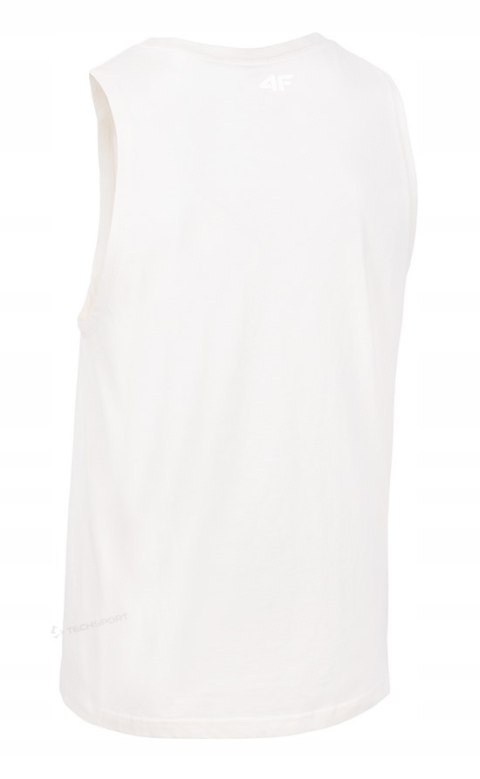 4F MĘSKA KOSZULKA BEZRĘKAWNIK BAWEŁNA / rozm XL