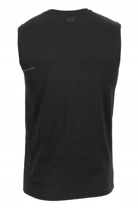 4F MĘSKA KOSZULKA BEZRĘKAWNIK BAWEŁNA / rozm XXL