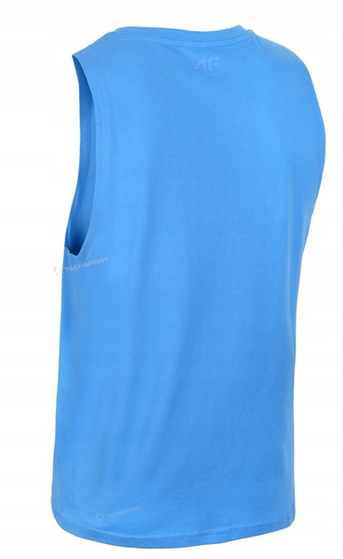 4F MĘSKA KOSZULKA BEZRĘKAWNIK BAWEŁNA / rozm XXL