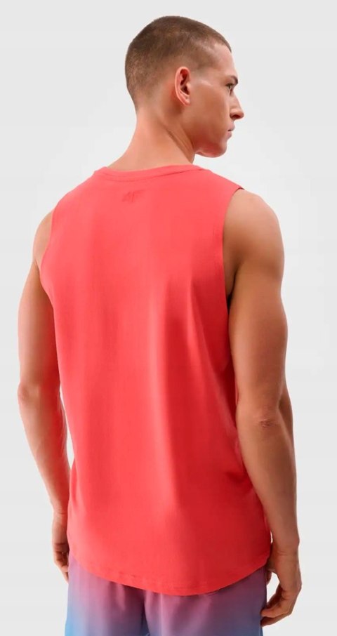 4F MĘSKA KOSZULKA BEZRĘKAWNIK BAWEŁNA / rozm M