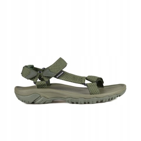 BERGSON OMO | MĘSKIE WYGODNE SANDAŁY TREKINGOWE | OLIWKA | 43