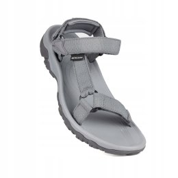BERGSON OMO | MĘSKIE WYGODNE SANDAŁY TREKINGOWE | SZARE | 45