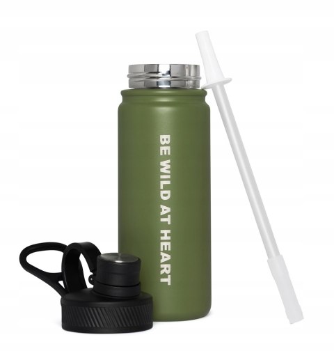 BUTELKA TERMICZNA NA ROWER FJORD NANSEN KALDI 650ml | OLIWKA