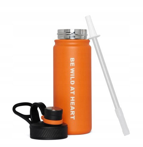 BUTELKA TERMICZNA NA ROWER FJORD NANSEN KALDI 650ml | POMARAŃCZOWA