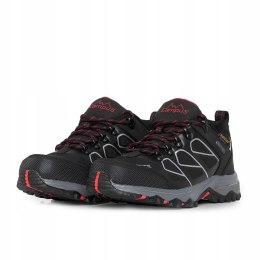 CAMPUS NORIN | WYGODNE DAMSKIE BUTY TREKINGOWE | CZARNE | ROZMIAR 37