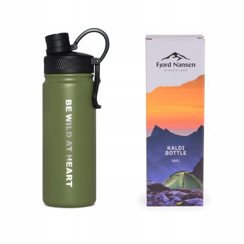 FJORD NANSEN KALDI | BUTELKA TERMICZNA ZE STALI NIERDZEWNEJ | 650ml