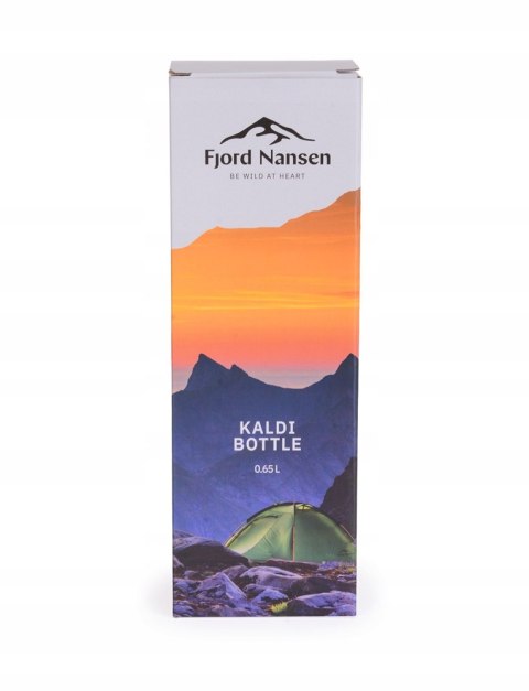 FJORD NANSEN KALDI | BUTELKA TERMICZNA ZE STALI NIERDZEWNEJ | 650ml