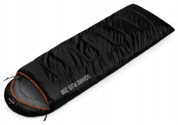 ZESTAW ŚPIWORÓW BERGSON SQUARE PLUS 200 DO -1st | ŁĄCZONE P+L | CZARNY