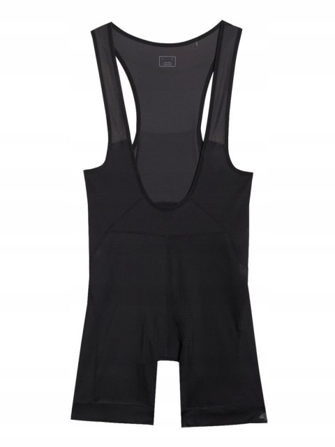 4F KRÓTKIE MĘSKIE LEGINSY ROWEROWE | Z ŻELOWĄ WKŁADKĄ | Z SZELKAMI | roz M