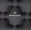 BERGSON AIRLITE I LEKKI WYGODNY DMUCHANY MATERAC CAMPINGOWY | SZARY
