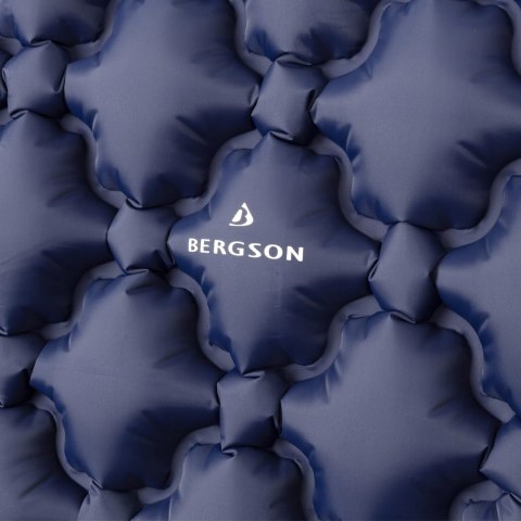BERGSON AIRLITE II | LEKKI WYGODNY MATERAC CAMPINGOWY | GRANATOWY
