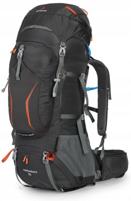 DUŻY PLECAK TURYSTYCZNY TREKKINGOWY BERGSON MATTERHORN 70-80L | SZARY