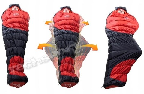 FJORD NANSEN CIEPŁY ŚPIWÓR TORGET XL DO -19st | ZIELONY