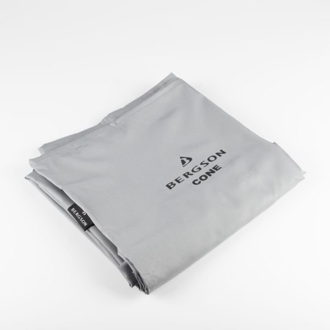 KOMFORTOWA WKŁADKA DO ŚPIWORA PROSTOKĄTNEGO BERGSON CONE | SZARA