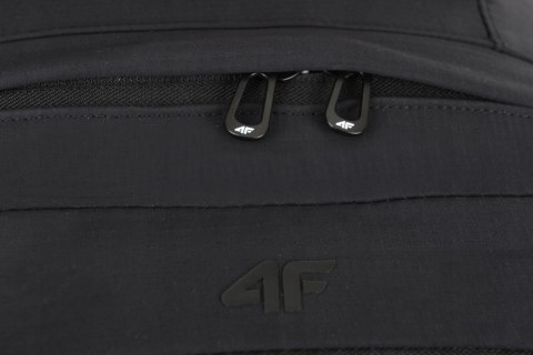 PLECAK SZKOLNY 4F | POJEMNOŚĆ 18L | Z PRZEGRODĄ NA LAPTOPA | CZARNY