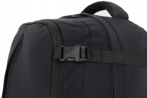 PLECAK SZKOLNY 4F | POJEMNOŚĆ 18L | Z PRZEGRODĄ NA LAPTOPA | CZARNY