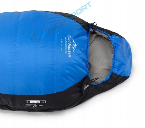 ULTRALEKKI ŚPIWOR FJORD NANSEN VARDO MID -6st 900g | ZAMEK PRAWY