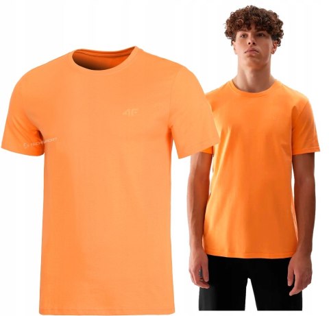 4F MĘSKA KOSZULKA T-SHIRT 100% BAWEŁNA / rozm XXL