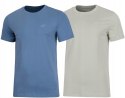 4F ZESTAW 2szt. 2-PAK MĘSKA KOSZULKA T-SHIRT 100% BAWEŁNA / rozm L