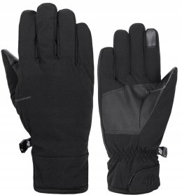 4F CIENKIE OCIEPLANE RĘKAWICZKI SOFTSHELLOWE DOTYK / rozm XL