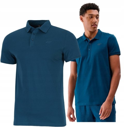 4F MĘSKA KOSZULKA POLO POLÓWKA BAWEŁNA / rozm XXXL 3XL