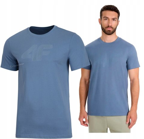 4F MĘSKA KOSZULKA T-SHIRT 100% BAWEŁNA / rozm XXXL 3XL