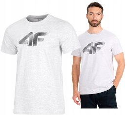 4F MĘSKA KOSZULKA T-SHIRT 100% BAWEŁNA / rozm XXXL 3XL