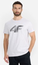 4F MĘSKA KOSZULKA T-SHIRT 100% BAWEŁNA / rozm XXXL 3XL