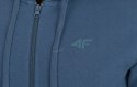 4F MĘSKA BLUZA Z KAPTUREM BAWEŁNA ROZPINANA / rozm XXL
