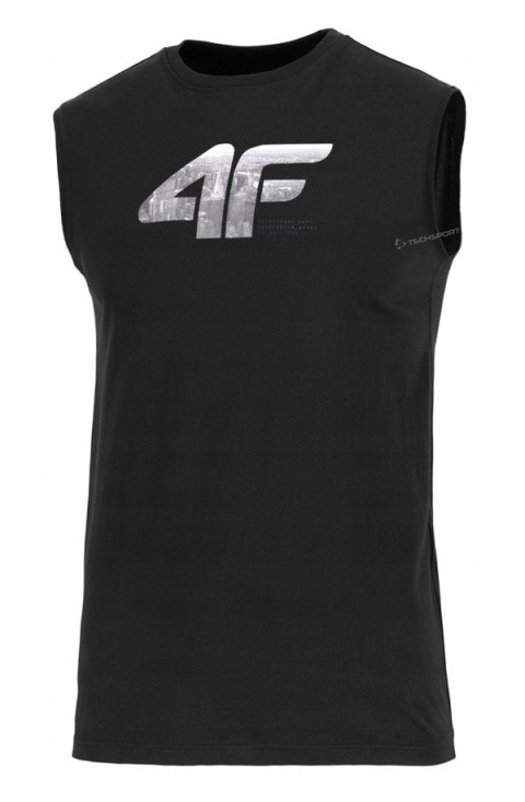 4F ZESTAW 2szt. 2-PAK MĘSKA KOSZULKA BEZRĘKAWNIK BAWEŁNA / rozm XXXXL 4XL