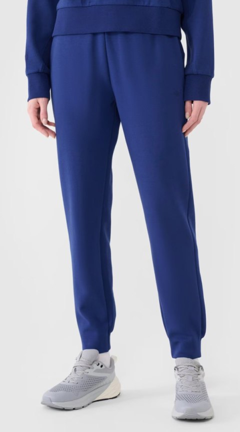 4F DAMSKIE SPODNIE DRESOWE BAWEŁNA JOGGERY / rozm S