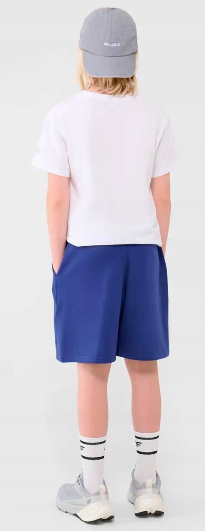 4F CHŁOPIĘCE KRÓTKIE SPODENKI DRESOWE BAWEŁNA / rozm 134