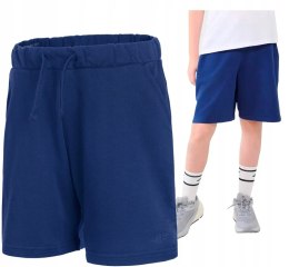 4F CHŁOPIĘCE KRÓTKIE SPODENKI DRESOWE BAWEŁNA / rozm 140