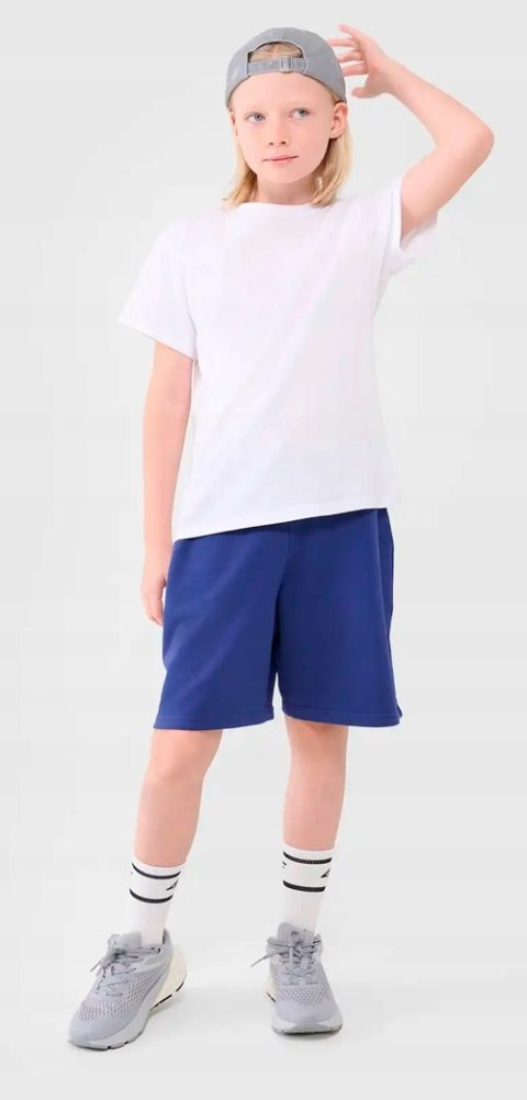 4F CHŁOPIĘCE KRÓTKIE SPODENKI DRESOWE BAWEŁNA / rozm 152