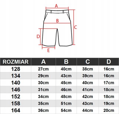 4F CHŁOPIĘCE KRÓTKIE SPODENKI DRESOWE BAWEŁNA / rozm 152