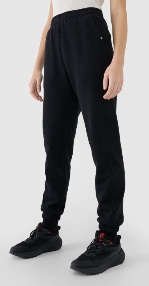 4F DAMSKIE SPODNIE DRESOWE BAWEŁNA JOGGERY / rozm S