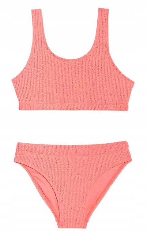 4F DZIEWCZĘCY DWUCZĘŚCIOWY STRÓJ BIKINI KOSTIUM ZESTAW rozm 122/128