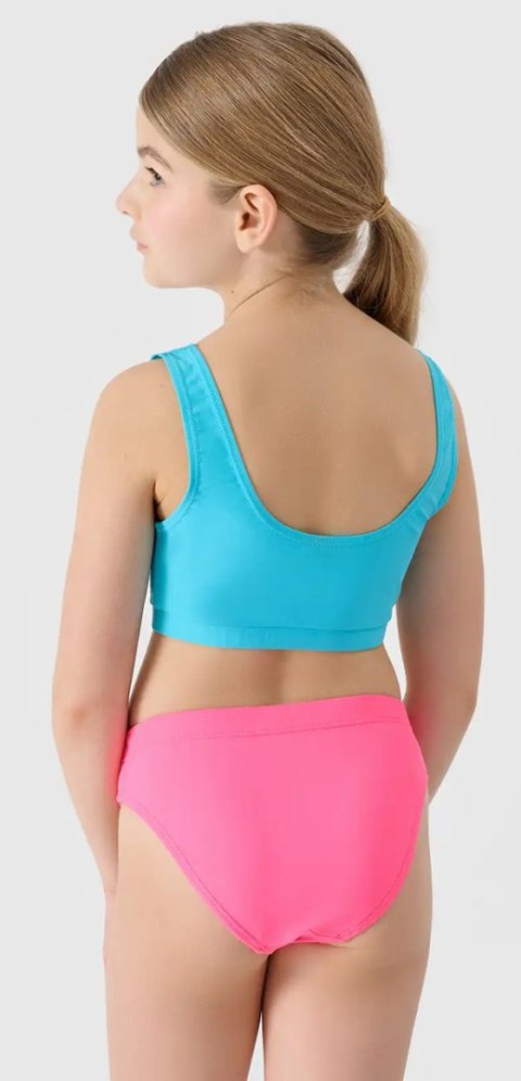 4F DZIEWCZĘCY TRZYCZĘŚCIOWY STRÓJ BIKINI KOSTIUM ZESTAW rozm 158/164