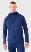 4F MĘSKA SPORTOWA BLUZA Z KAPTUREM ROZPINANA TERMOAKTYWNA / rozm XXXL 3XL