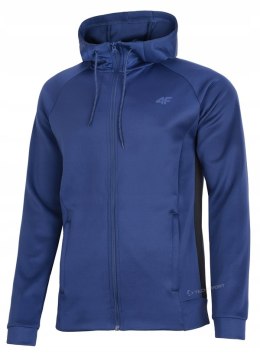 4F MĘSKA SPORTOWA BLUZA Z KAPTUREM ROZPINANA TERMOAKTYWNA / rozm M