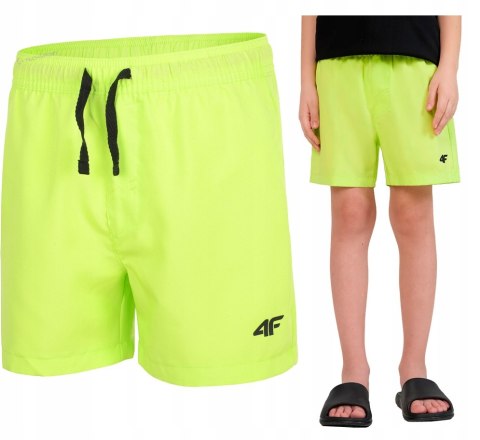 4F CHŁOPIĘCE SZORTY SPODENKI PLAŻOWE KĄPIELOWE rozm 122/128