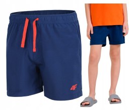 4F CHŁOPIĘCE SZORTY SPODENKI PLAŻOWE KĄPIELOWE rozm 146/152